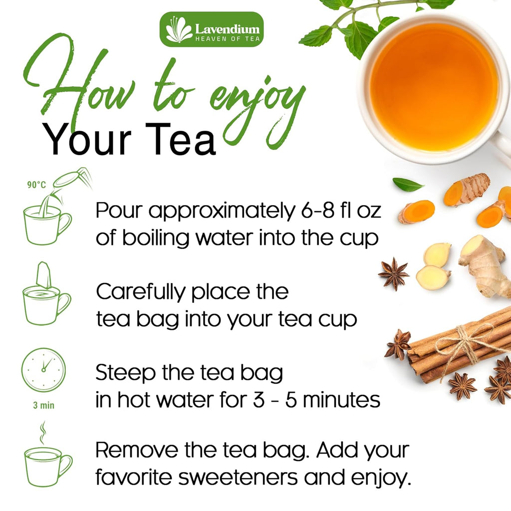 FreshDrinkUS - Natural and Premium Herbal SIimming Detox Tea Caffeine Free - Herbal Tea with Chamomile, Hibiscus Tea & Ginger Root