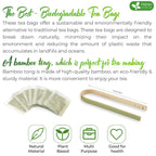 Premium Parsley Leaf Tea Bags, 100% Natural & Pure from Parsley Leaves. Herbal Tea