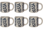 Set of 6 Vine Element Mug