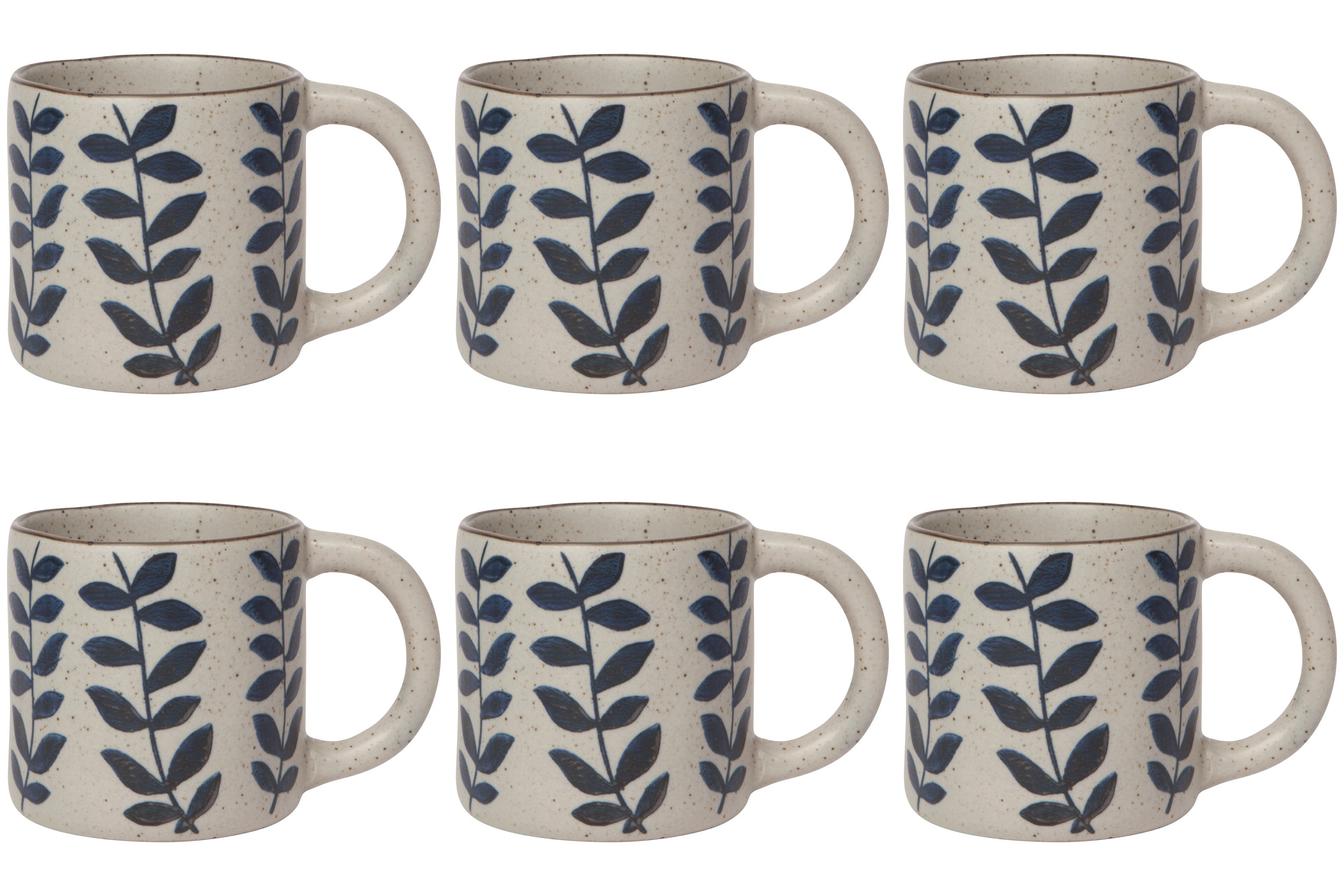 Set of 6 Vine Element Mug