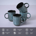 Porto Brasil Coup Mug Set of 4