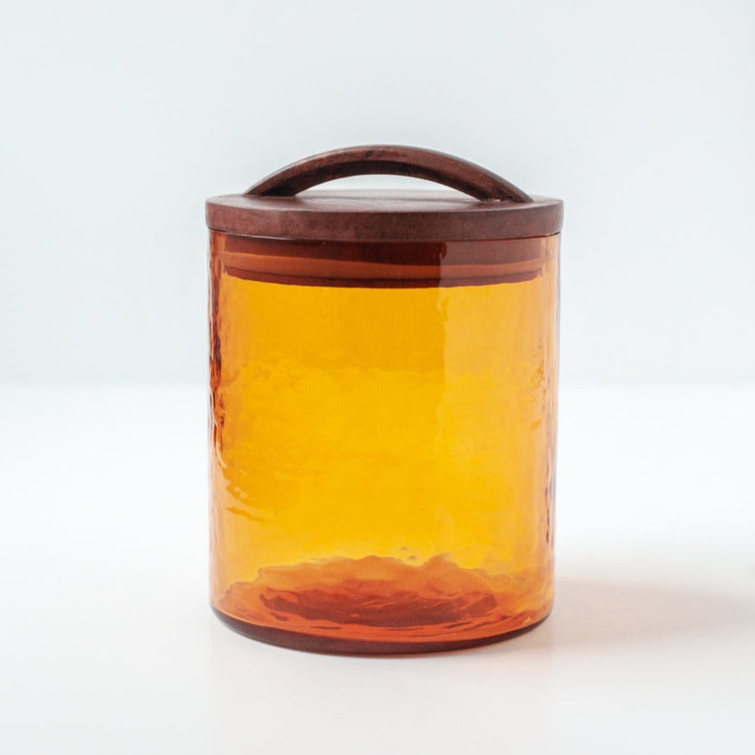 Creative Women Small Canister - Amber