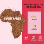 Gardenika Earl Grey Rooibos Red Tea, Loose Leaf, USDA Organic, Kosher, Caffeine-Free – 4 Oz (113g)