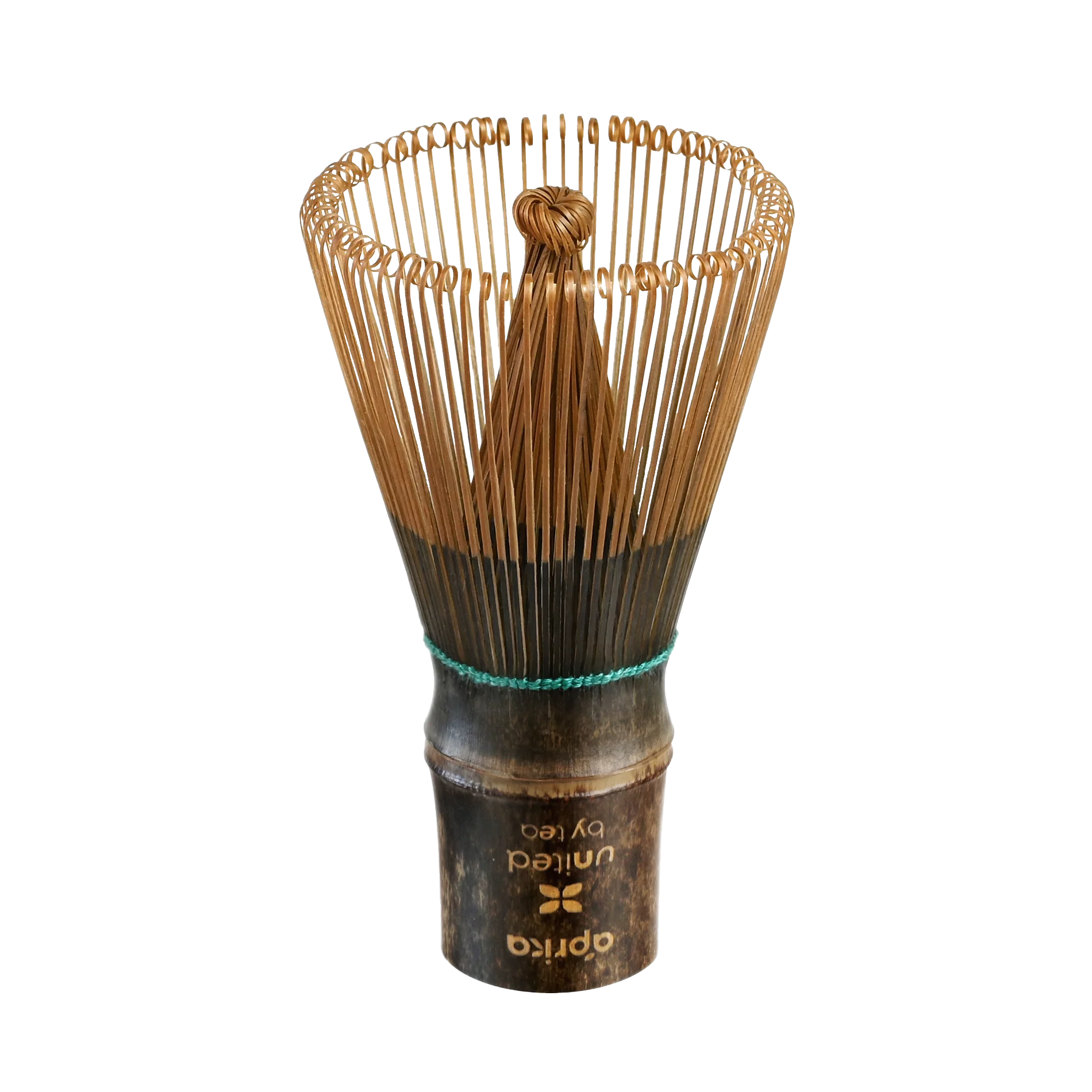 Aprika Life Dark Bamboo Matcha Whisk (100 Prongs)