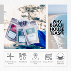 Beach House Lemon Peel infused artisan culinary sugar Tea