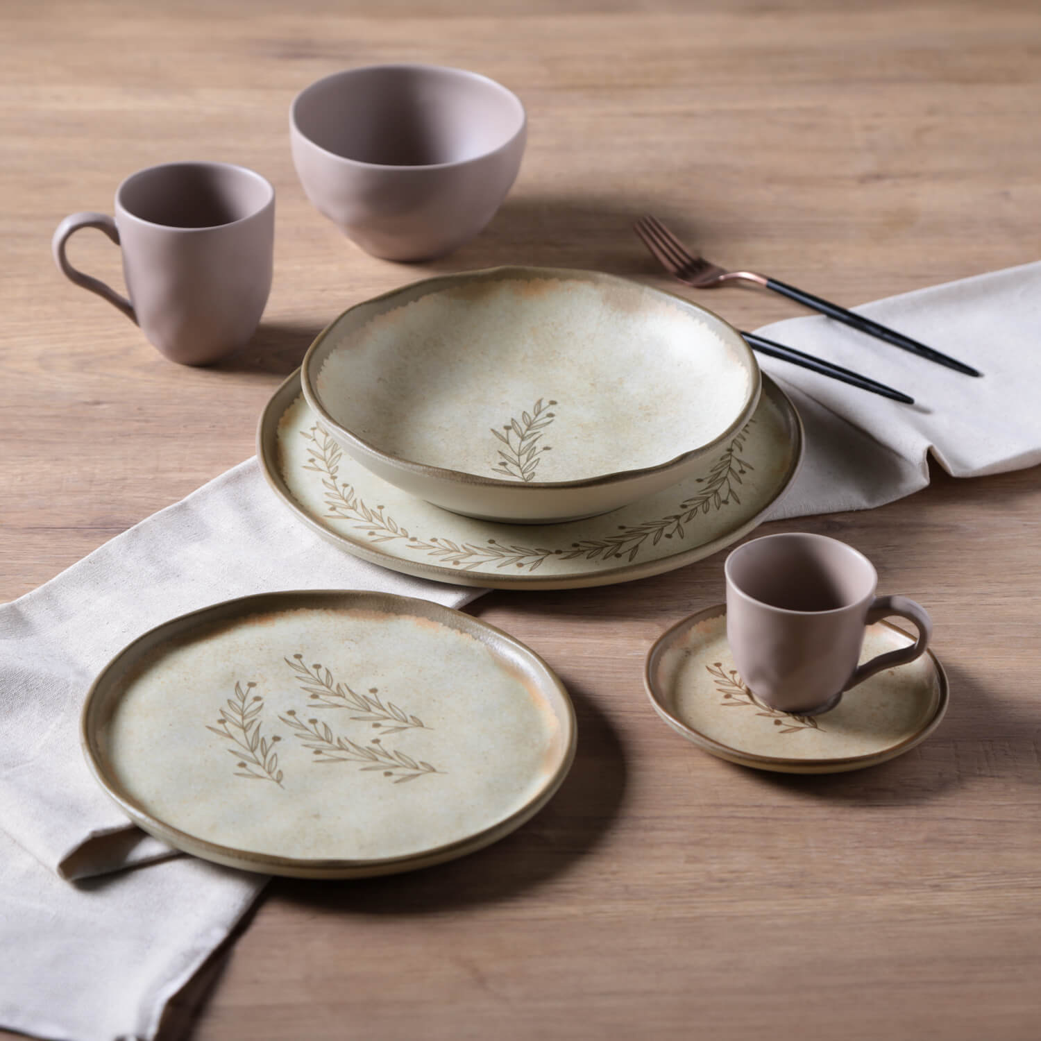 Porto Brasil Cup & Saucer Set of 6