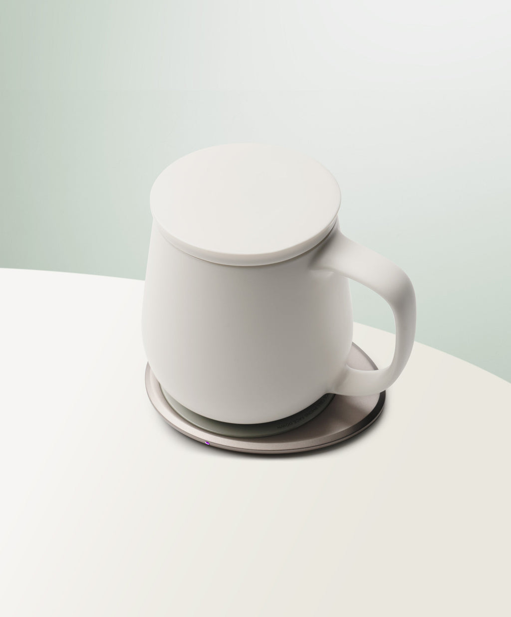 OHOM Ui+ Self-heating Mug Set - Jasmine White (SD)