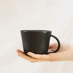 Gharyan Stoneware S/4 Tunisian Mug - Matte Black