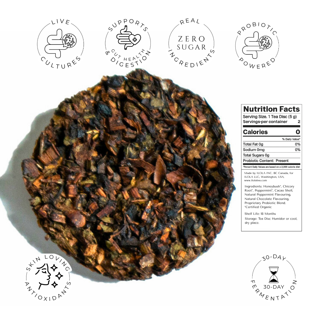 iLOLA After Eight No. 65 | Loose Leaf Herbal Tea Disc