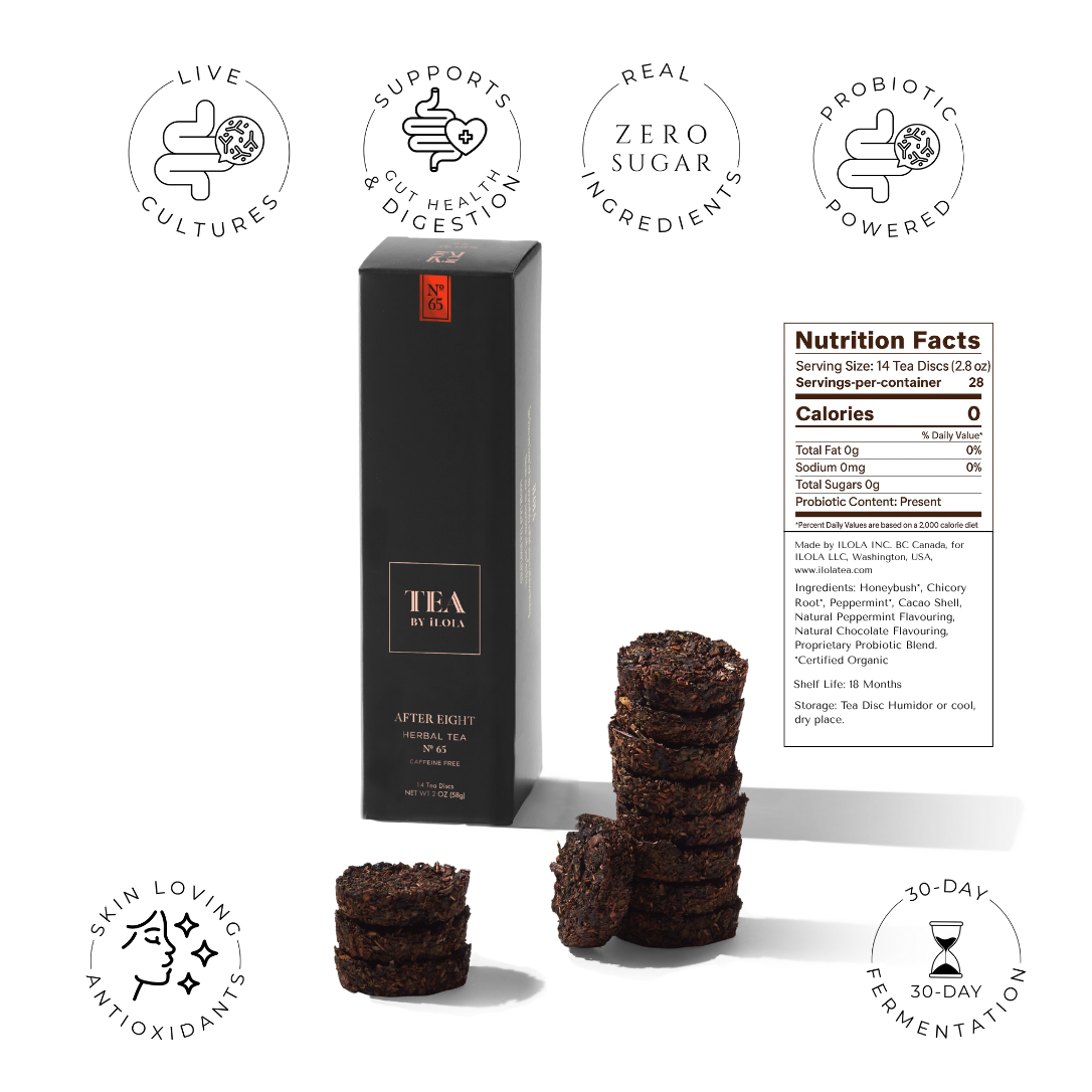 iLOLA After Eight No. 65 | Loose Leaf Herbal Tea Disc