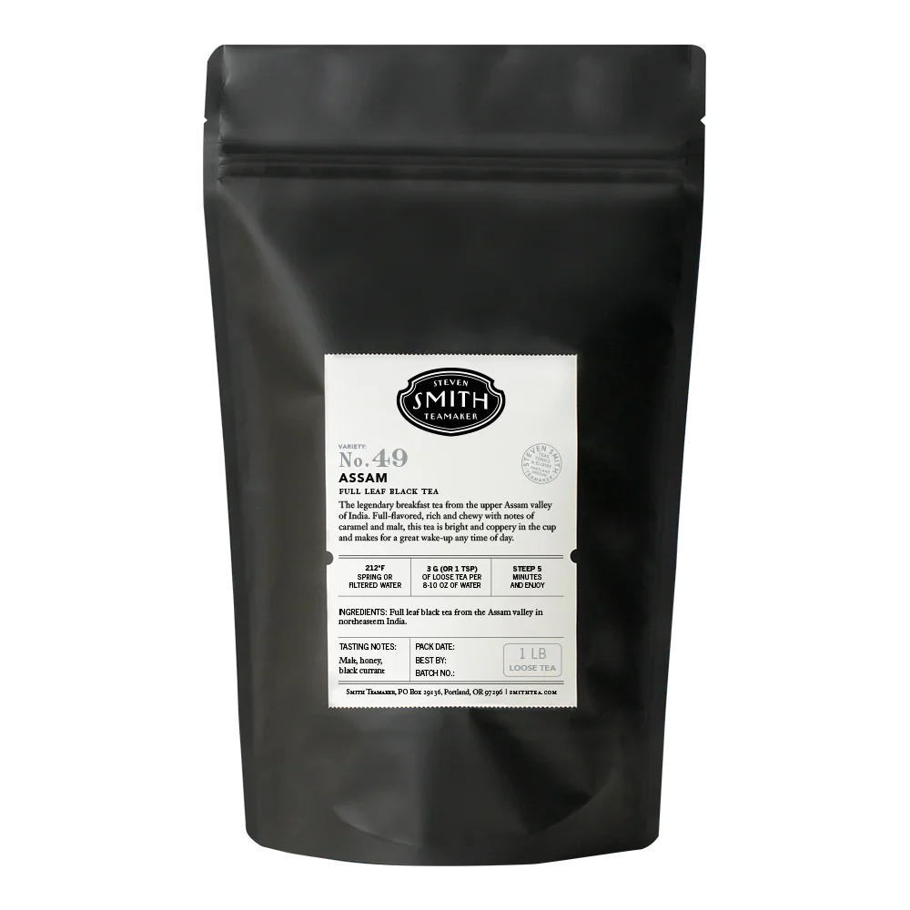 Smith Teamaker ASSAM BLACK TEA BLEND NO. 49 (LOOSE LEAF, 1 LB)