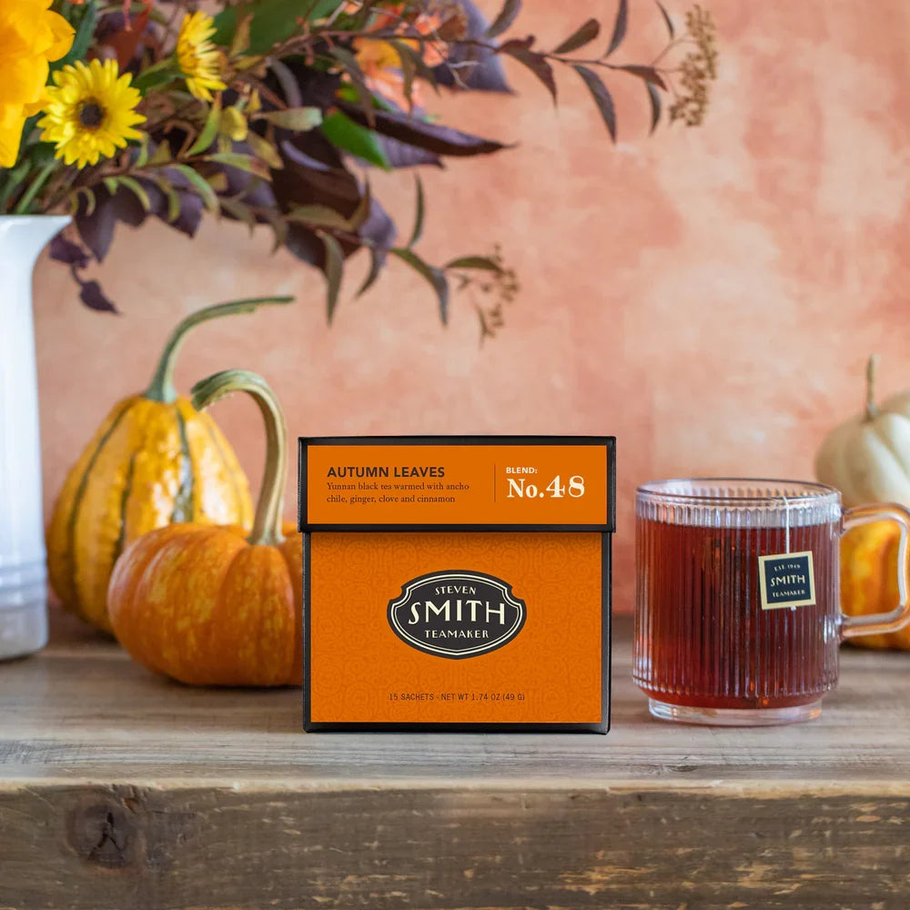 Smith Teamaker Autumn Leaves Black Tea Blend No. 48 (15 Tea Bags, 1.74 oz)