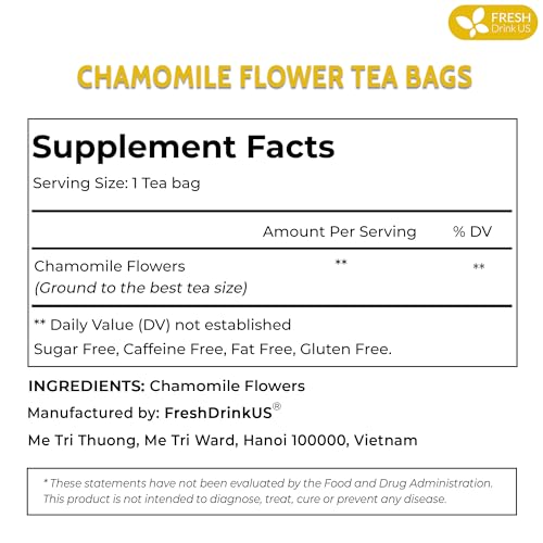 FreshDrinkUS Sleep & Digest Tea Duo — Chamomile & Fennel
