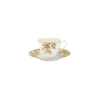 CASANOI Belle Epoque Tea Cup + Saucer (Set of 4)