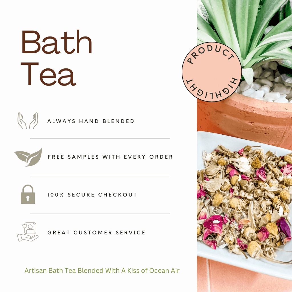Beach House Pacific Garden Tea Bath Herbal Tea