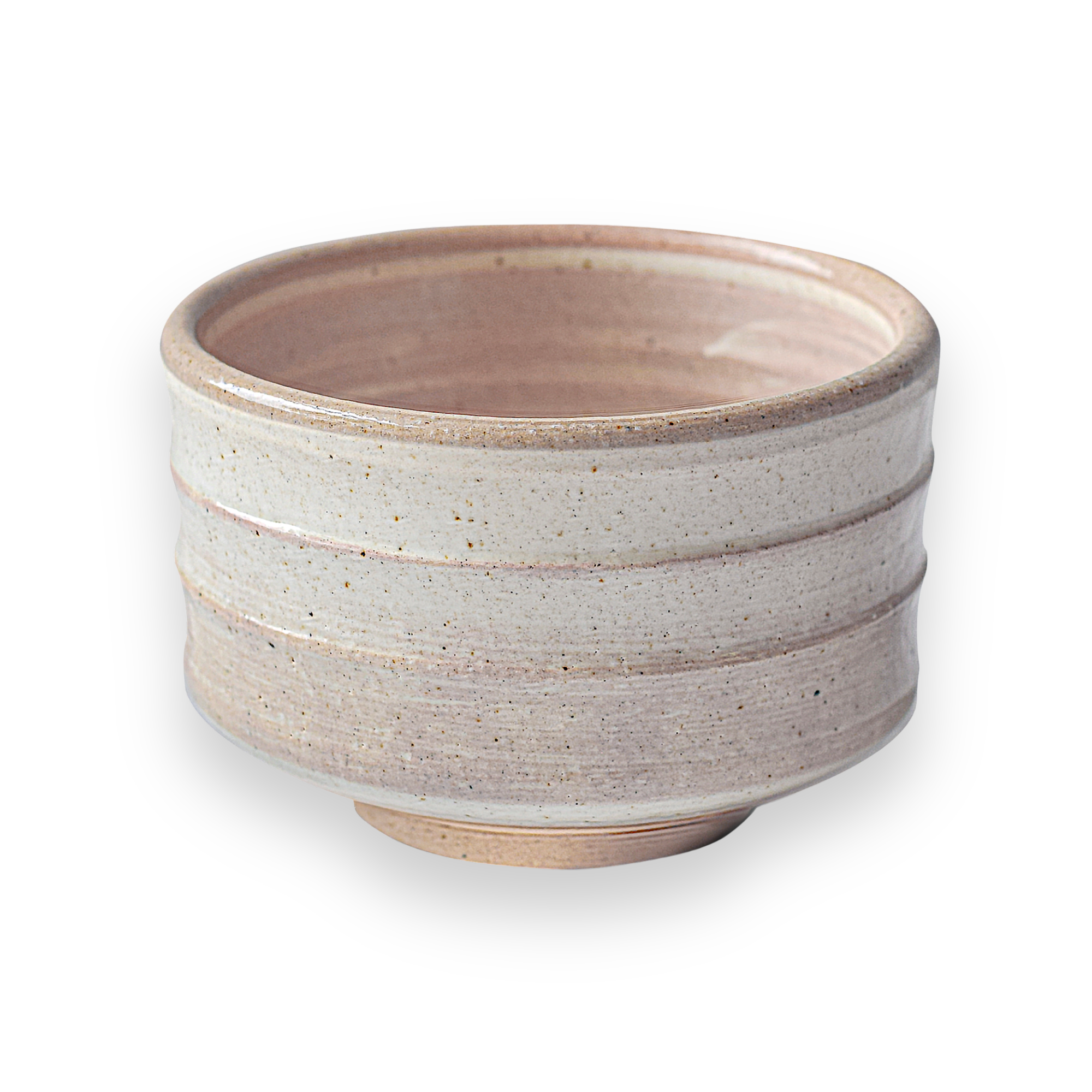 Aprika Life Beige Ceramic Matcha Bowl