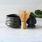 Aprika Life Black Ceramic Meisen Matcha Bowl
