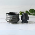 Aprika Life Black Ceramic Meisen Matcha Bowl