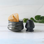 Aprika Life Black Ceramic Meisen Matcha Bowl