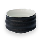 Aprika Life Black and White Ceramic Matcha Bowl