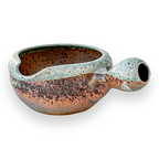 Aprika Life Brown Ceramic Matcha Bowl with Spout