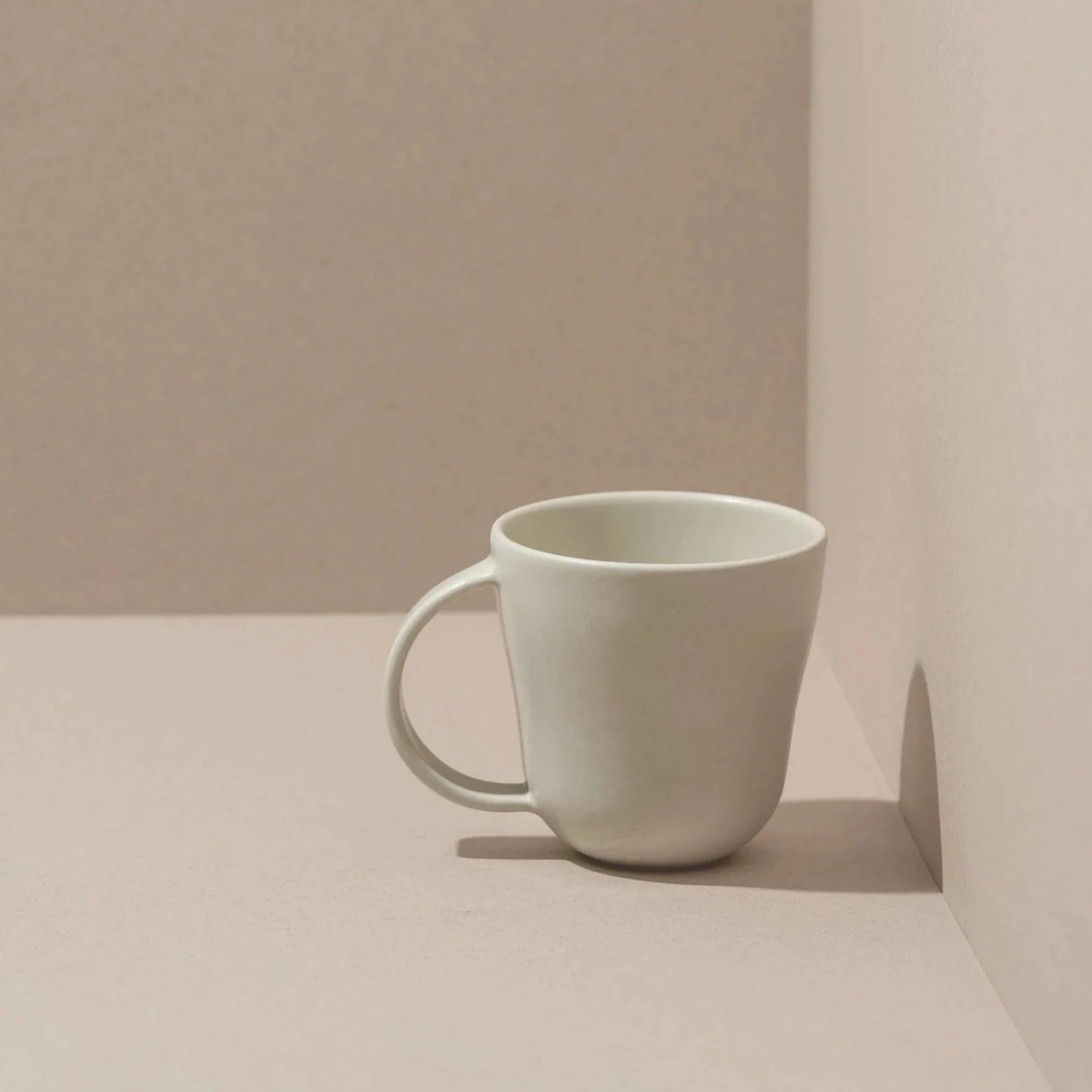 Gharyan Stoneware S/4 Tunisian Mug - Matte White