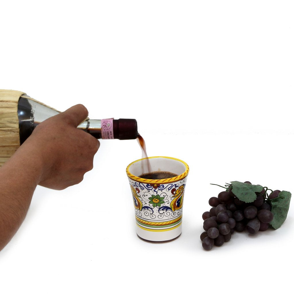 Deruta of Italy Raffaellesco Deluxe: Flared Drinking Cup Mug (11 oz.)