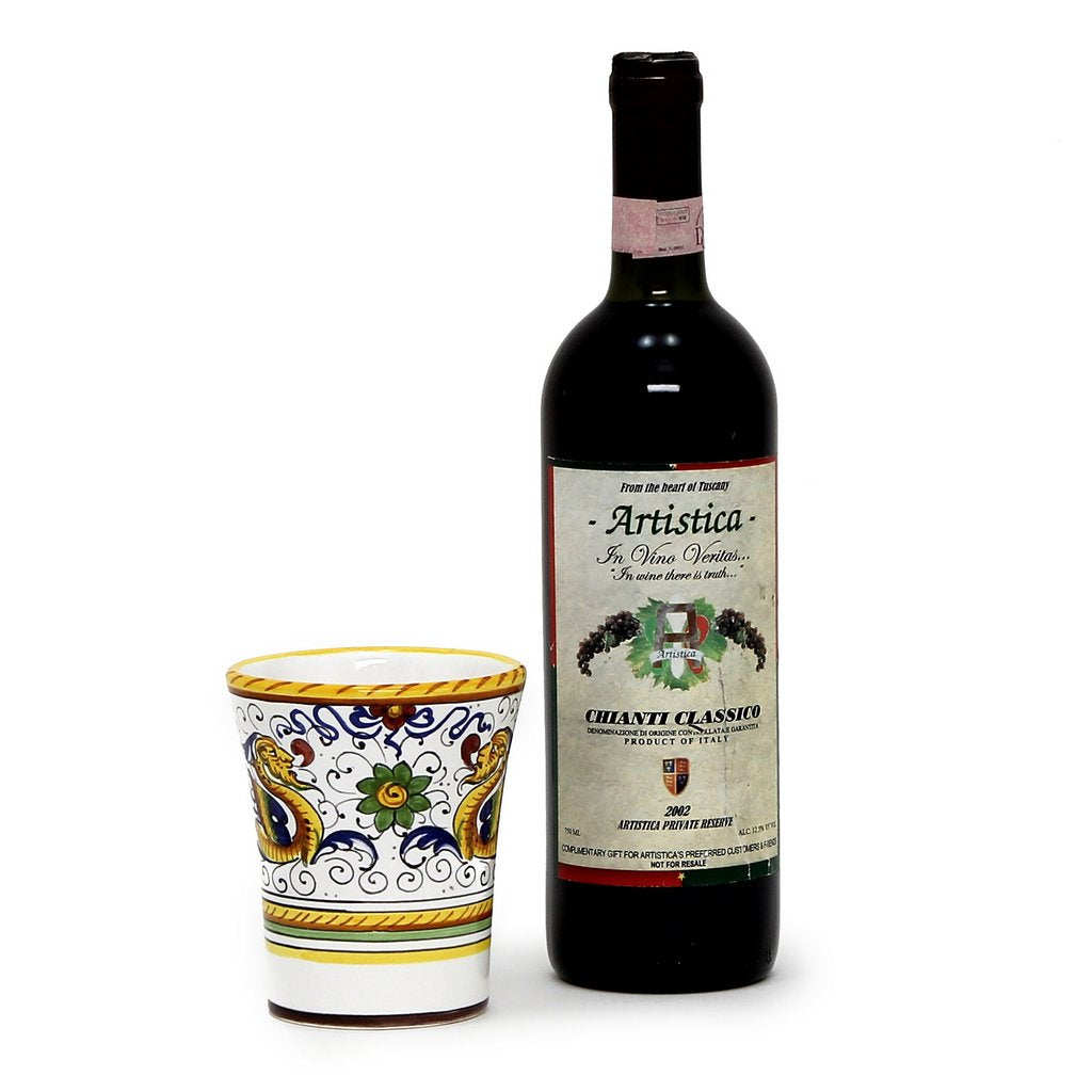 Deruta of Italy Raffaellesco Deluxe: Flared Drinking Cup Mug (11 oz.)