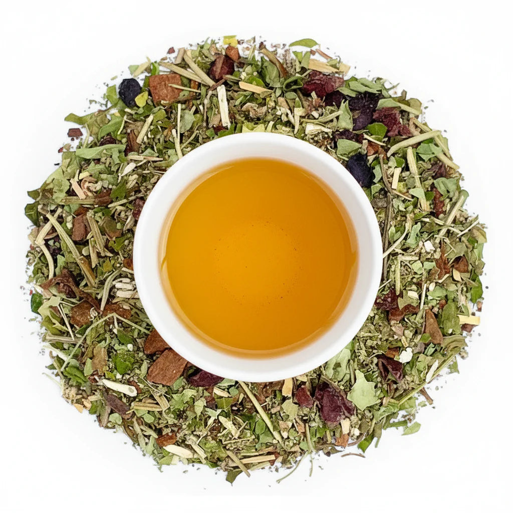 MoonMaid Botanicals Mental Focus & Energy Herbal Tea