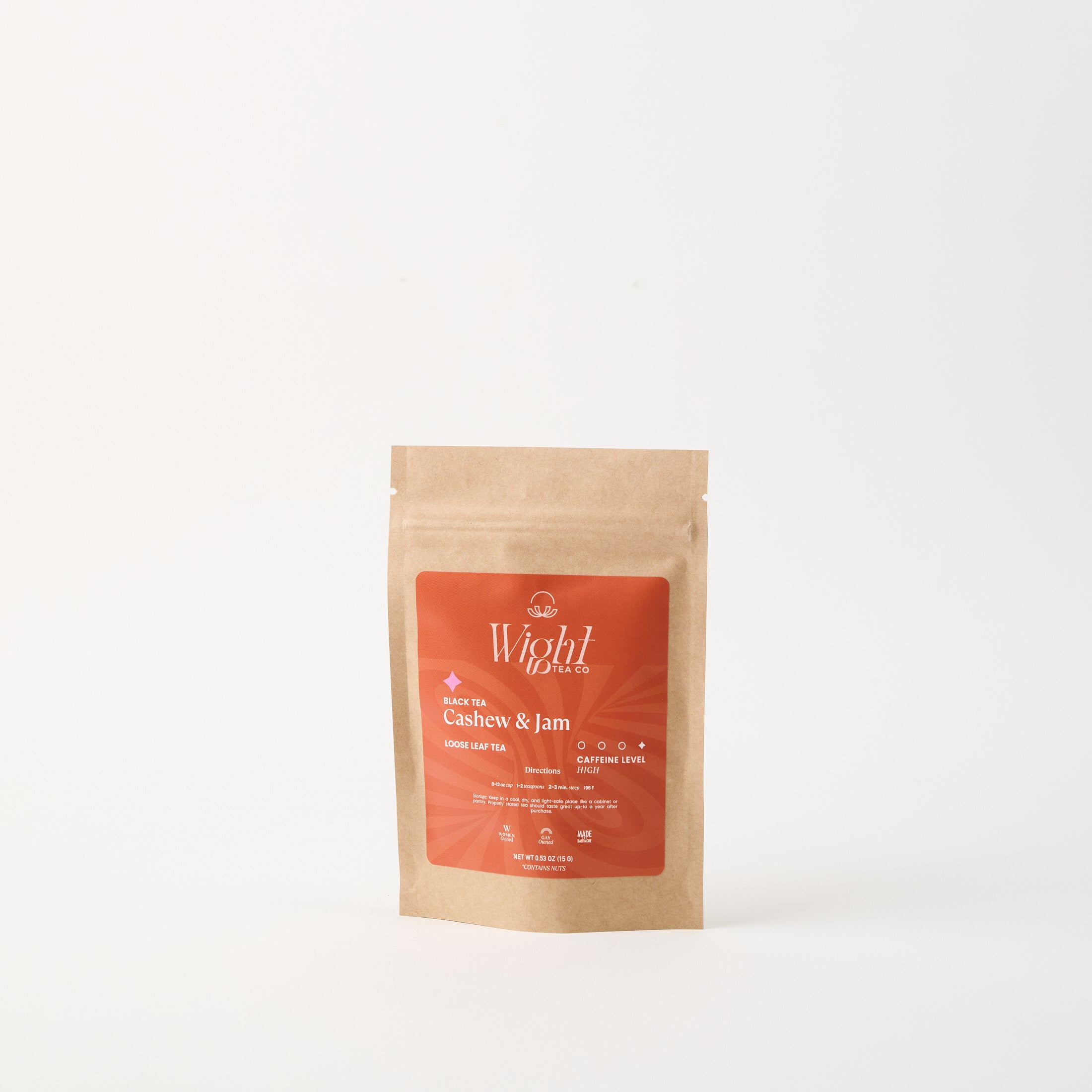 Wight Tea Cashew and Jam Black Tea