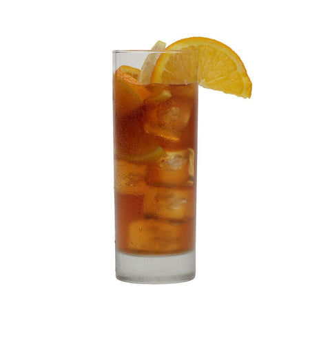 Harney & Sons Peach Fresh Brew Iced Tea pouches in a box for brewing southern-style peach iced tea