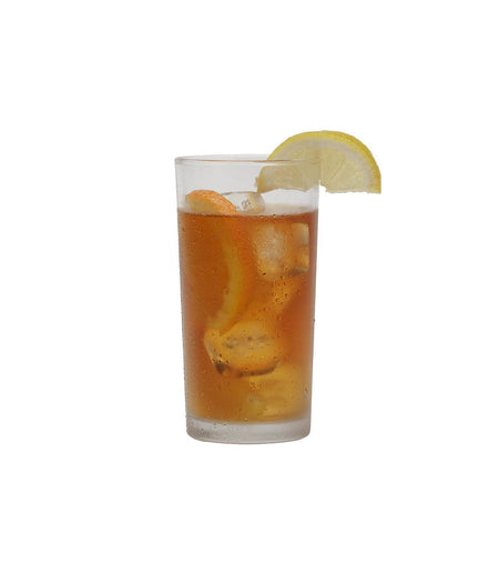 Harney & Sons Organic Plain Black Fresh Brew Iced Tea pouches in a box, featuring organic Chinese black tea for iced brewing.