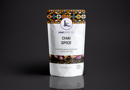 leafberri Chai Spice Kenyan Loose Leaf Black Tea