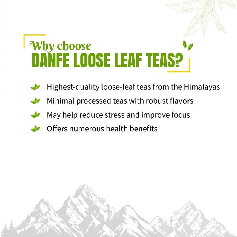 Danfe Spearmint Lemongrass Herbal Tea (Caffeine Free)