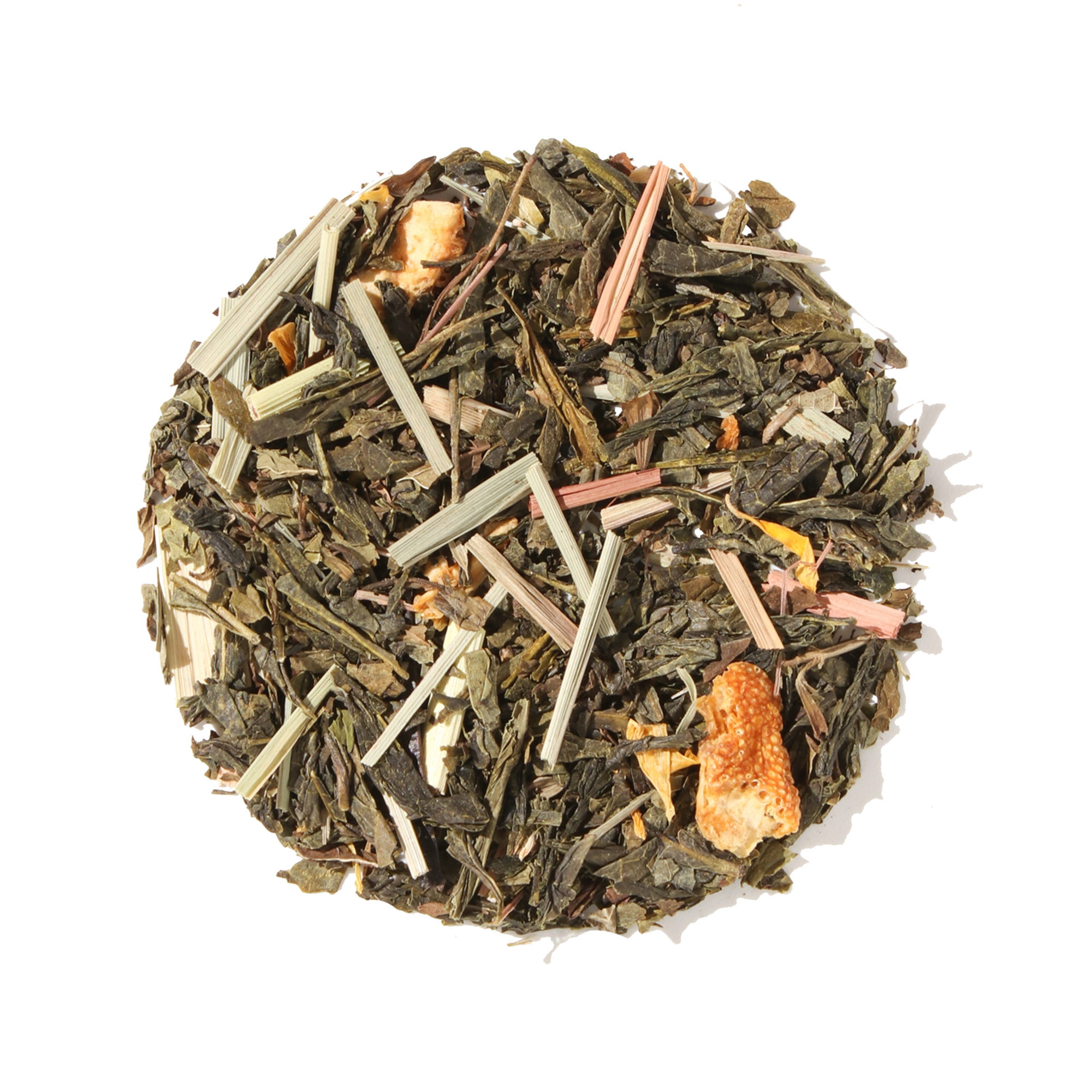 Plum Deluxe Citrus Mint Green Tea (Lemon - Orange - Lemongrass - Mint)
