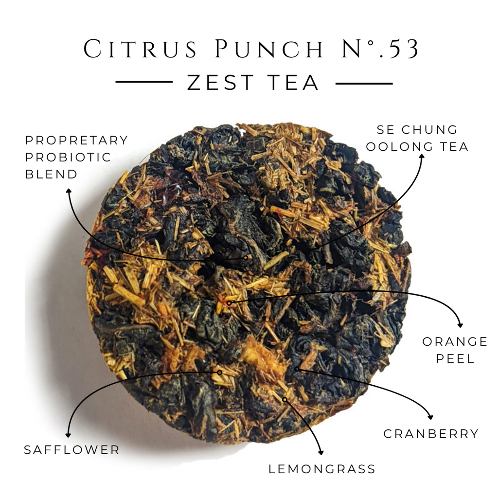 iLOLA Citrus Punch No. 53 – Citrus Probiotic Oolong Tea Discs