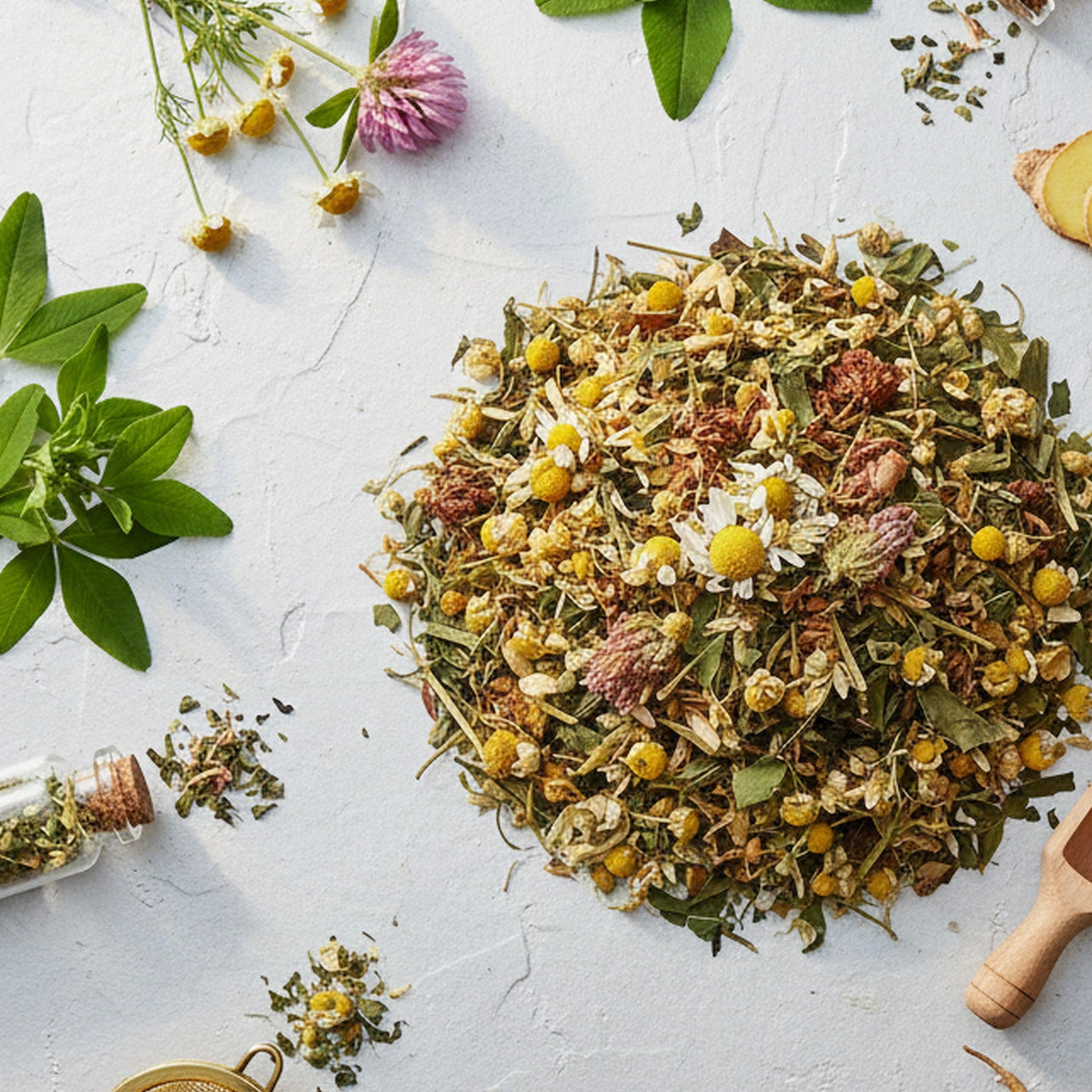 MoonMaid Botanicals Moontime Relief Tea for Period Pain Herbal Tea
