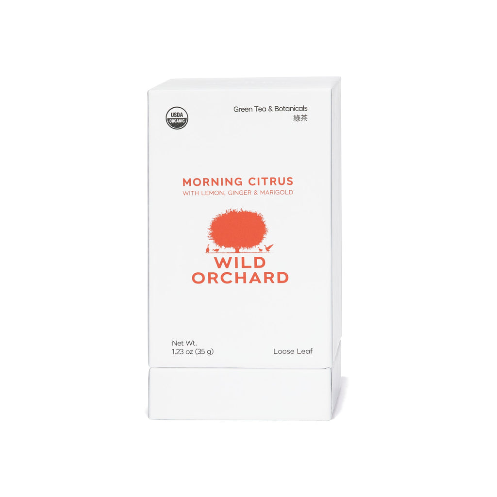 Wild Orchard Morning Citrus - Organic Loose Leaf Green Tea