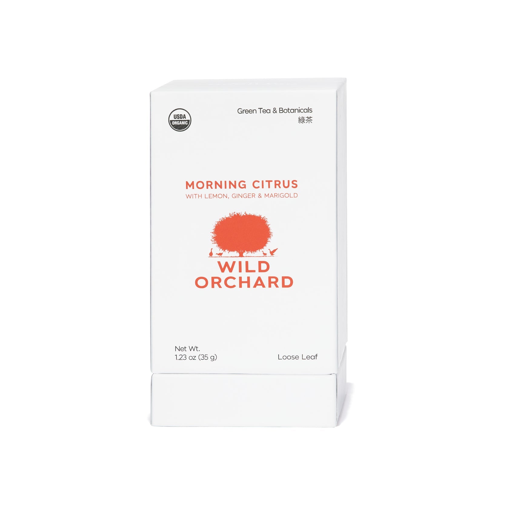 Wild Orchard Morning Citrus - Organic Loose Leaf Green Tea