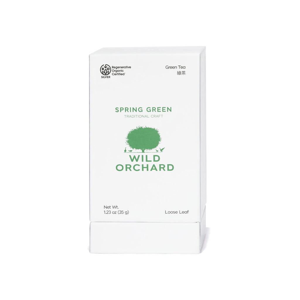 Wild Orchard Spring Green - Organic Loose Leaf Green Tea