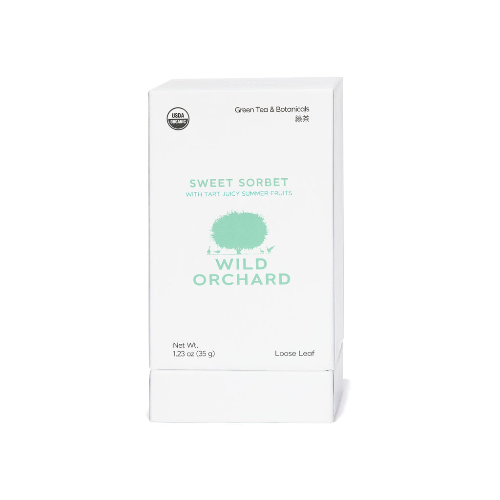 Wild Orchard Sweet Sorbet – Organic Loose Leaf Green Tea