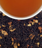 Harney & Sons Banting & Best Blend, Tin of 20 Sachets, shown in a cup with hot apple spice tea