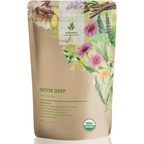 Gardenika Detox Loose Leaf Herbal Tea, USDA Organic, Kosher, Caffeine-Free - 4 oz (114g)