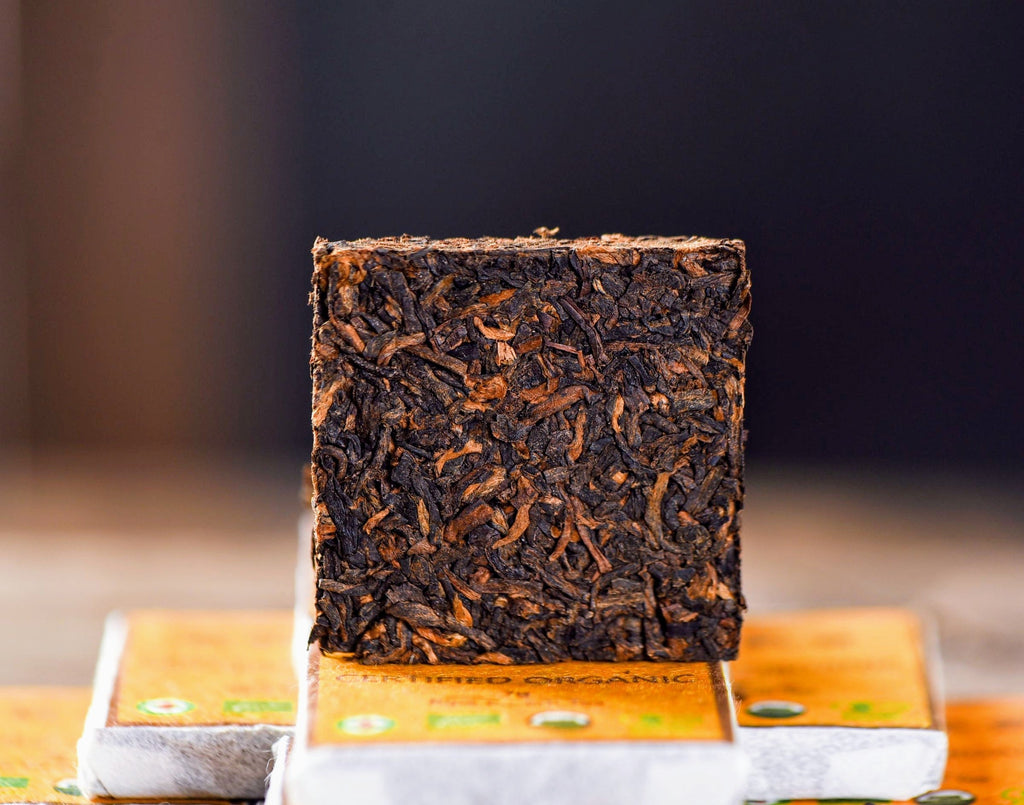 Zum Zum Organic Pu-erh Ripe Mini Bricks Tea
