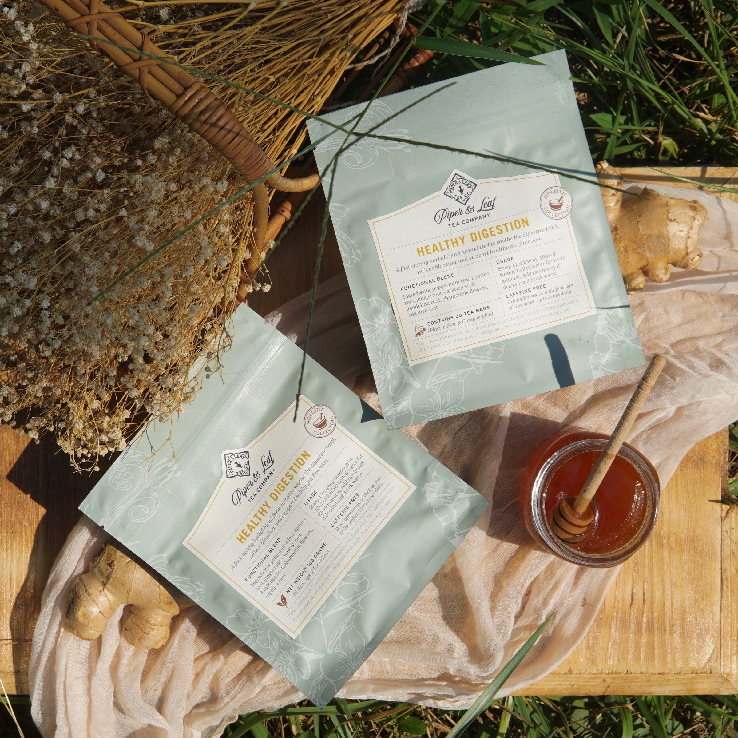 Piper and Leaf Healthy Digestion Herbal Tea