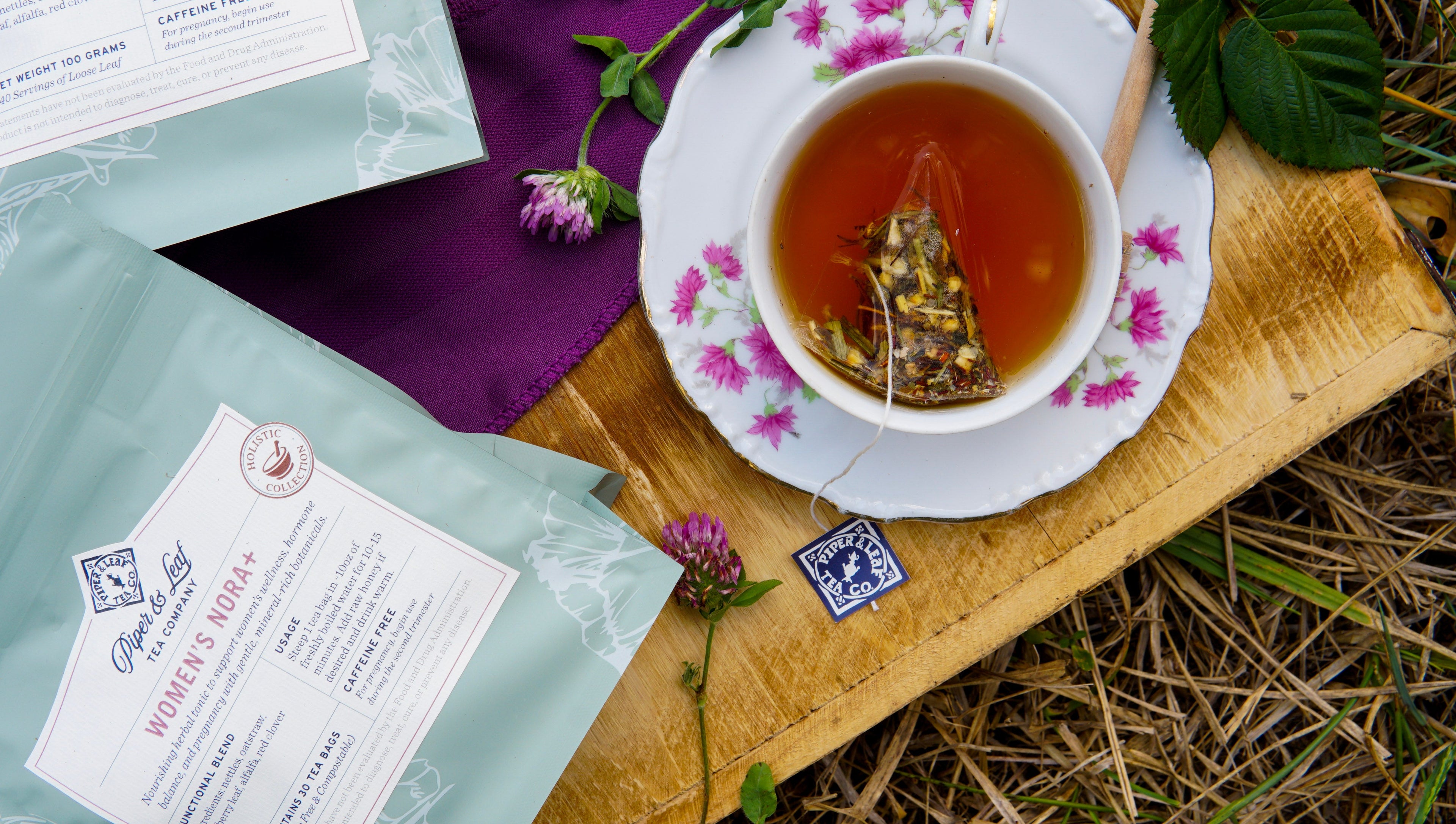 Piper and Leaf Women’s NORA+ Herbal Tea