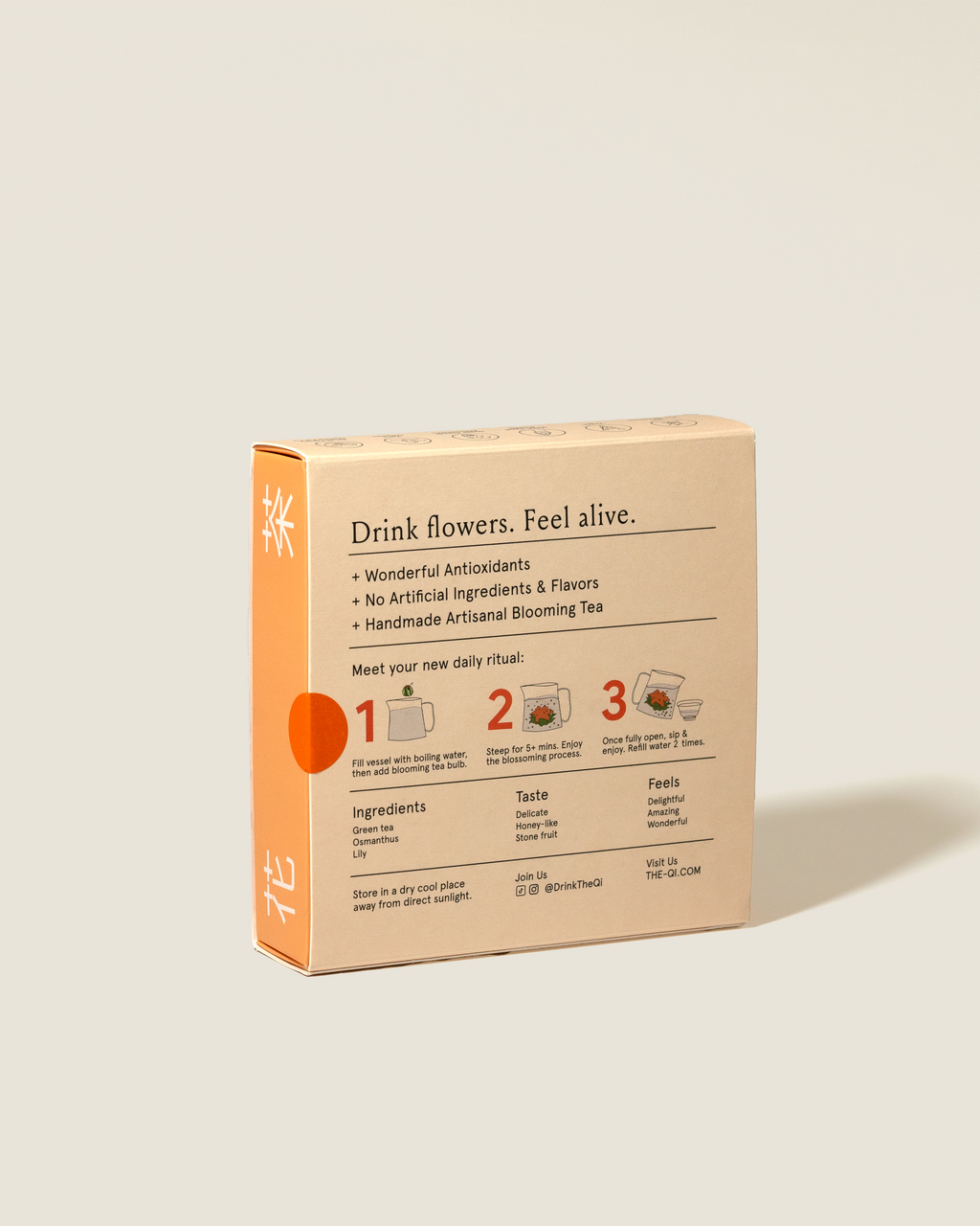 The Qi Inner Radiance Blooming Tea