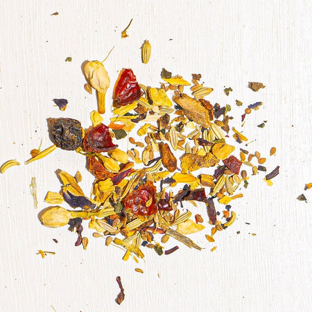 Culinary Teas Mediterranean Blue 1 Gallon Iced Tea Bags Herbal Tea