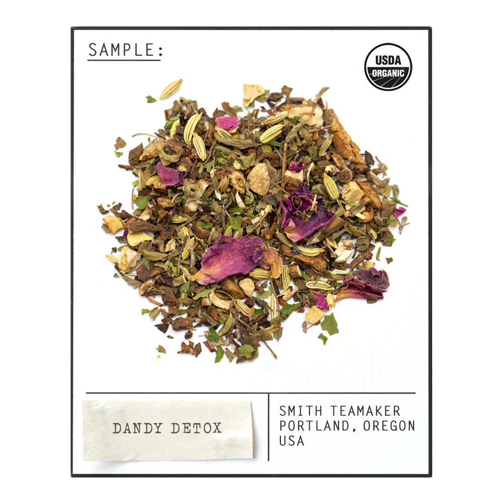 Smith Teamaker DANDY DETOX BLEND NO. 60 (100 CT SACHETS) Herbal Tea