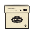 Smith Teamaker DANDY DETOX BLEND NO. 60 (15 TEA BAGS, 1.32 OZ) Herbal Tea